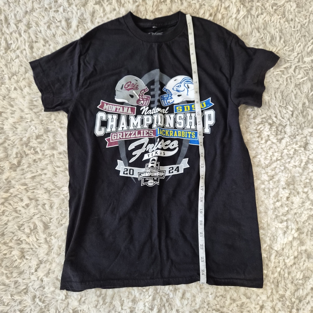☆5/$15☆Blue 84 NCAA Football National Championship Tee–Montana vs SDSU–Size S - Picture 7 of 16